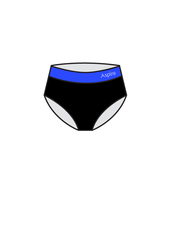 ASPIRE DANCE AND THEATRE ACADEMY - WAISTBAND KNICKERS (BESPOKE)