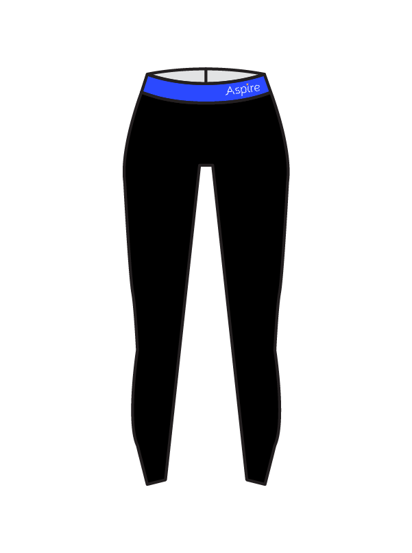 ASPIRE DANCE AND THEATRE ACADEMY - WAISTBAND LEGGINGS (BESPOKE)