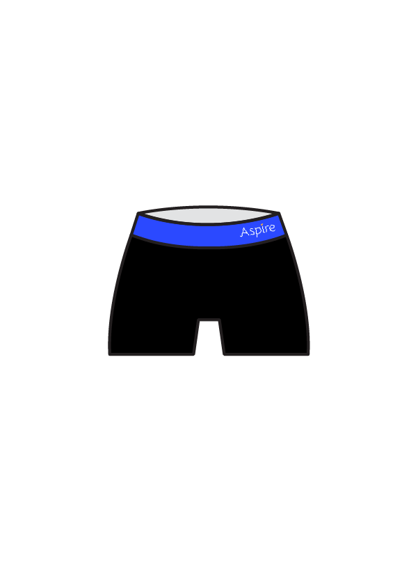 ASPIRE DANCE AND THEATRE ACADEMY - WAISTBAND SHORTS (BESPOKE)
